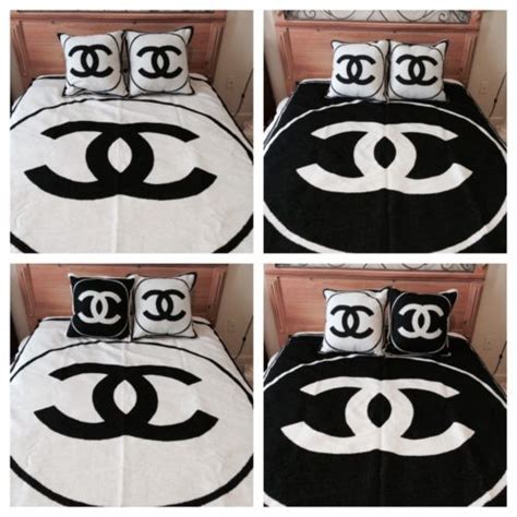 chanel pillow price|authentic chanel blanket.